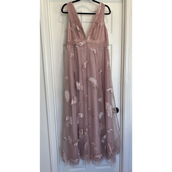 Blush Dresses & Skirts - Blush Mark Pink Tulle long dress, party prom evening event formal wedding